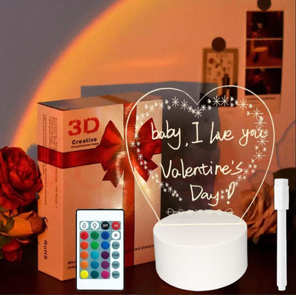Lampe Tableau LED Effaçable RGB
